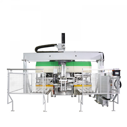 Semi-Automatic Pulp Molding Machine with Robotic Arms