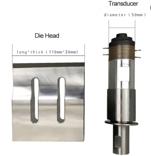 Ultrasonic die head for Paper Cup Production