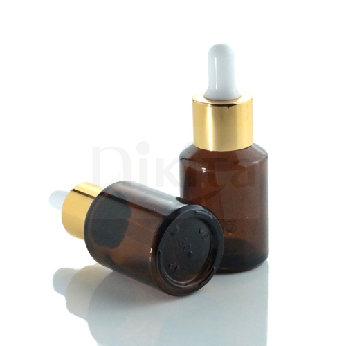 New Fashion empty 15ml 30ml 60ml amber glass cosmetic serum oil dropper bottle 0.5oz 1oz 2oz with pipette
