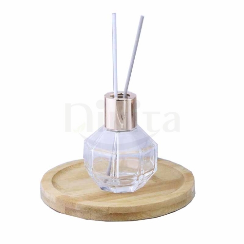 Fancy style 100ml Empty Polygon Shape Essential Oi...