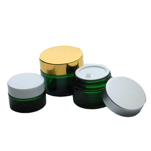 High Quality Cream Glass Jar 1 oz 30g Glass Cosmetic Jars (GJM04)