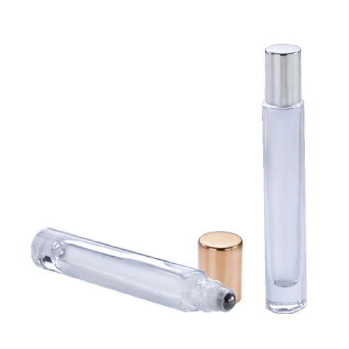 In stock Empty 10ml Cosmetic Essential Oil Heavy Bottom Perfume Glass Bottle Roll On (NRB14)