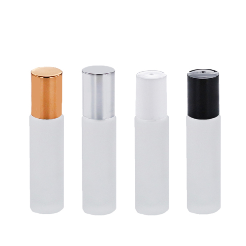 Safe Package Empty Lip Essential oil Roll-on Bottles 5ml 10ml Frosted Perfume Roller Bottle(NRB02-F)