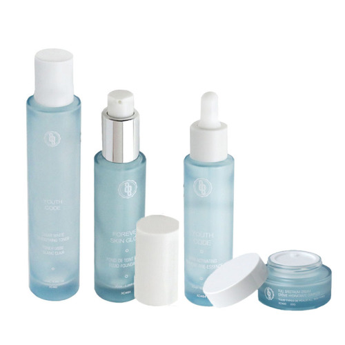 30ml Customized Glass Serum Pump Bottle Cosmetic Glass Dropper Bottle (GSF02)