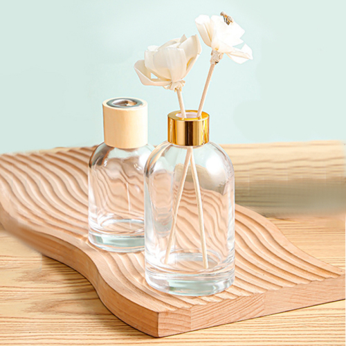 In Stock 100ml 120ml 150ml 200ml Clear Glass Perfume Aromatherapy Diffuser Bottles Packaging (GFP04-H)