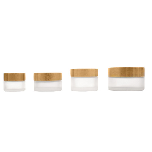 Wholesale Cosmetic Glass Jar 5ml 10ml 15ml 20ml 30ml 50g Custom Color Round Empty Glass Jar (GJM05)