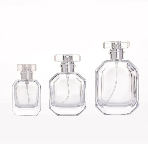 Wholesale Clear Perfume Glass Bottle 30ml 50ml 100ml High Quality Perfume Oil Bottles Glass (GPM04)