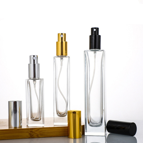 Fancy 30ml 50ml 100ml Square Glass Bottle New design Empty High Quality Perfume Glass Bottle (GPM19)