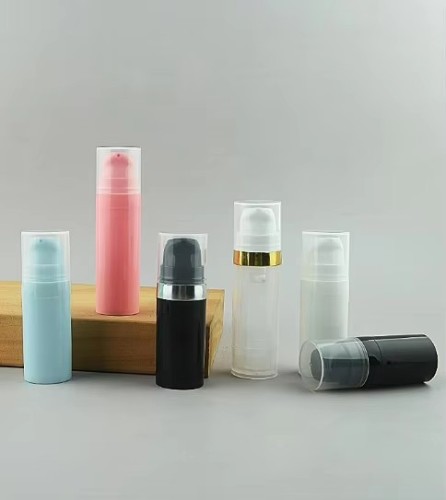 Cosmetic Airless Bottle 5ml 10ml 15ml 30ml Airless Pump Serum Bottle