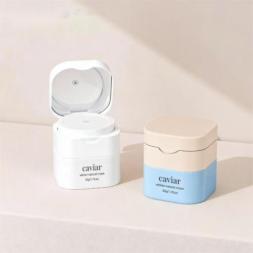 50g Plastic Airless Cream jar with mirror