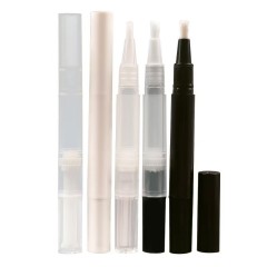 2ml/4ml Empty Plastic Colorful Twist Nail Oil Pen With Brush Concealer & Liquid Foundation Dispensing Bottle