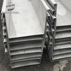 Stainless steel gutters