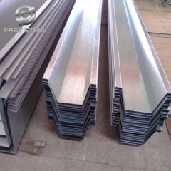 Stainless steel gutters