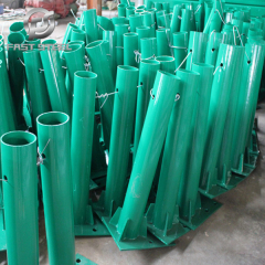 Guardrail steel column