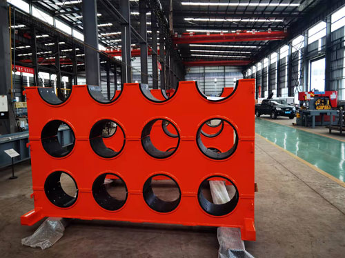 Electrical Pole Rack Steel rack for utility poles