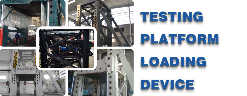 Testing platform loading device