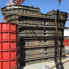 Railway pier formwork