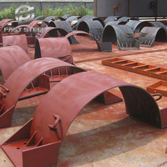 Hoop steel formwork