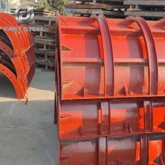 Circular steel formwork