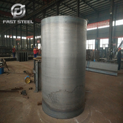 Circular steel formwork