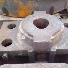 Forging machine base