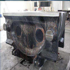 Forging machine base