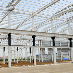 Galvanized steel structure workshop