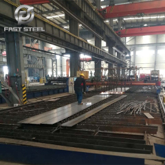 Steel structure fabrication and processing