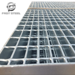 Sawtooth steel grating