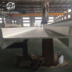 Steel structure polishing