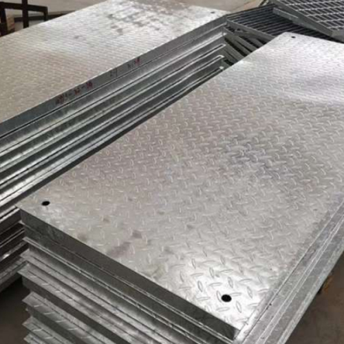 Composite steel grating