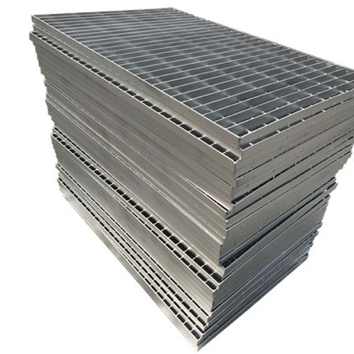 Cold galvanized steel grating