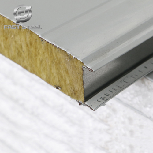 Rock wool sandwich panel