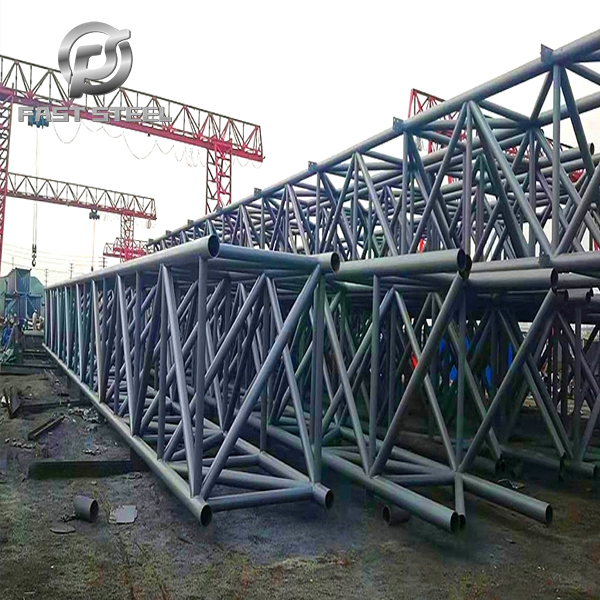 How to design the truss floor bearing plate for steel structure?
