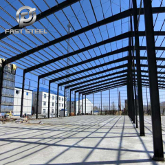 Industrial plant steel structure
