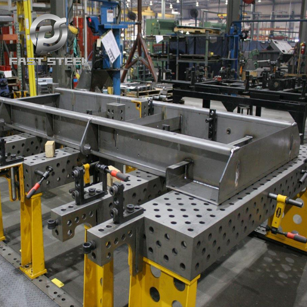 Manufacturing method of steel structure stair