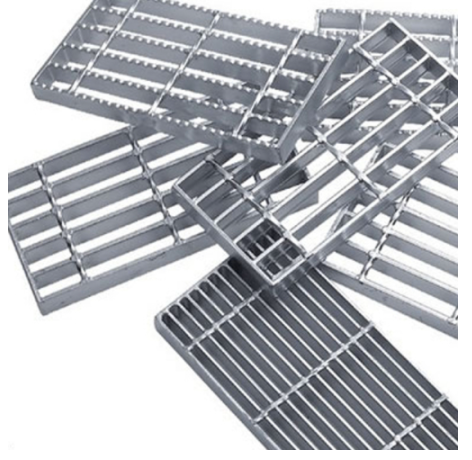 Galvanized steel grating are required to be machined to any size and shape