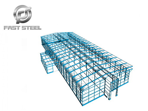 Steel space frame fabrication