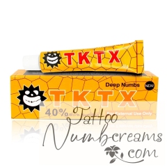 40% orange tktx Permanent Makeup Strongest Tattoo Numbing Cream Lip Tattoo Painless Cream
