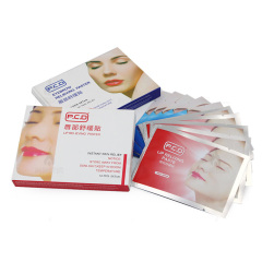 Private Label tattoo numbing anaesthetic numbing lip patch and eyebrow patch for microblading permanent makeup