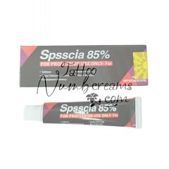 private label SPSSCIA 85% fast numb cream for microblading tattoo numbing cream