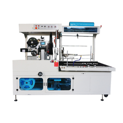 Automatic Top and Bottom Horizontal Bagging Sealing Labeling Machine For Carton
