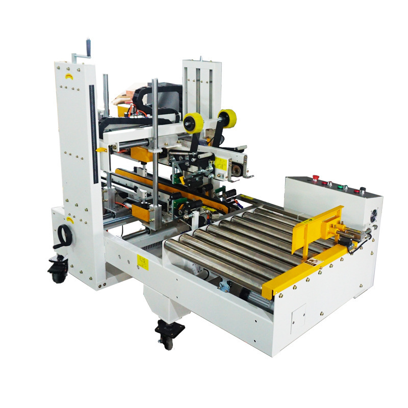 High Speed Automatic Four Side Corner Edge Carton Sealing Machine