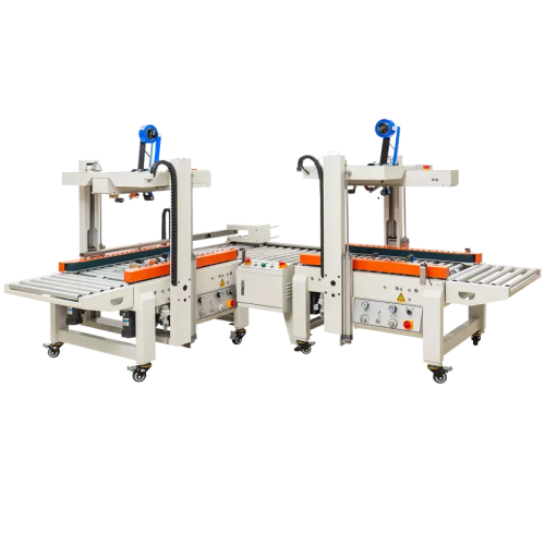 High Speed Automatic Cross Carton Box Sealing Packing Machine