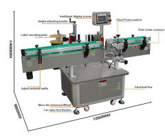 Good Quality Fully Automatic Round Bottle Sticker Self Adhesive Labeling Machine