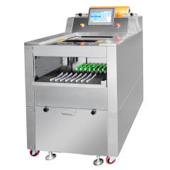Automatic shrink film wrapping machine Supermarket vegetable and fruit fresh-keeping film packaging machine