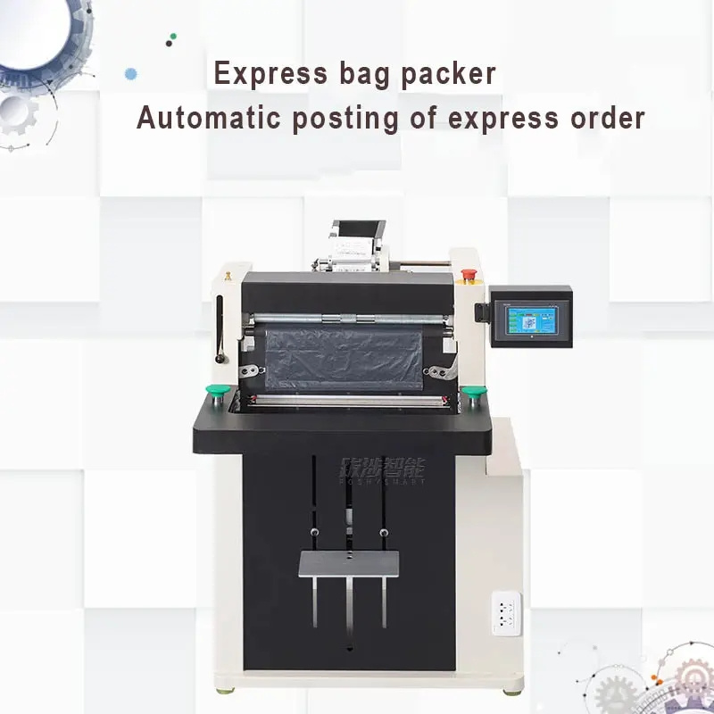 Multifunctional Bags Sealing and Labeling Machine Automatic Express Bag Packer Ecommerce Packing Machine