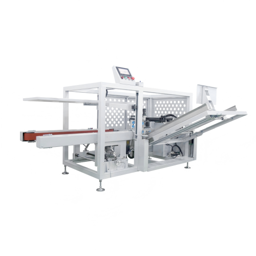 Vertical Automatic Robotic-Arm Cobot Carton Case Erector Packaging Machine Carton Box Tape Sealing Machine