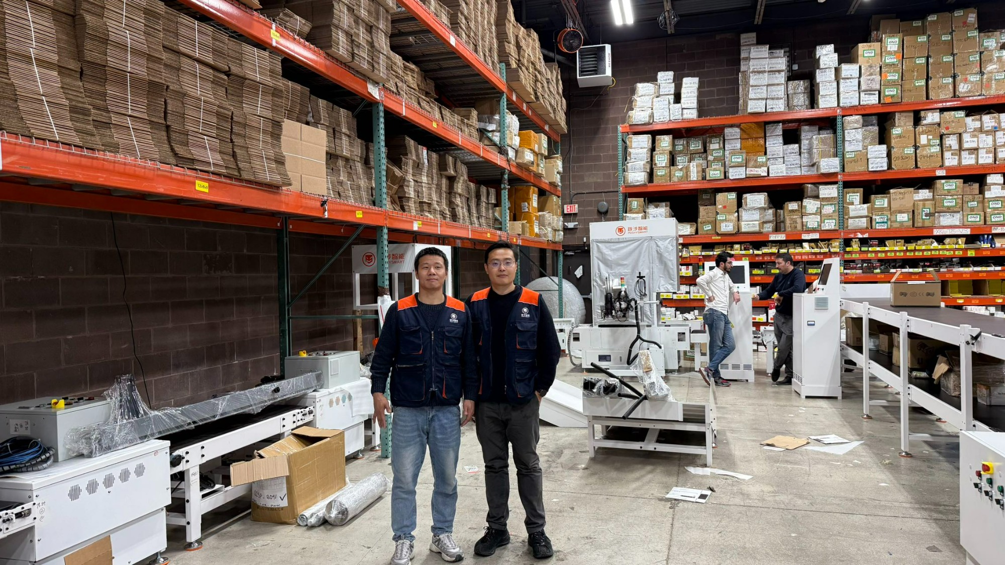 Building an intelligent labeling, sorting and outbound assembly line