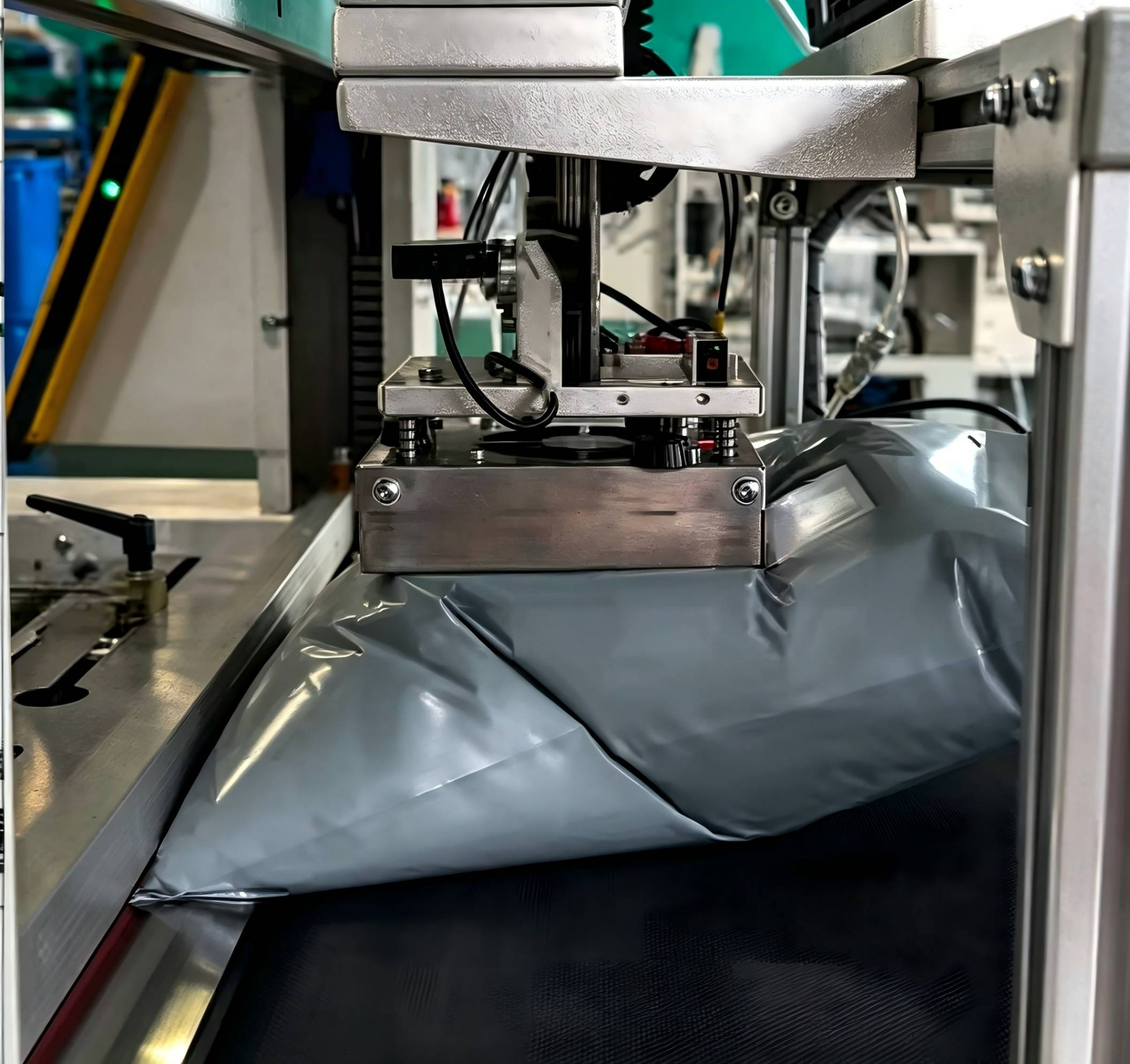 Poshysmart Horizontal Bagging Machine, Batch Order Printing Labeler Tape Free Sealing Machine for E-commerce Fulfillment
